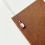 Heliophilia Silver Bella Grey Collar de Acero Rosa y Plata